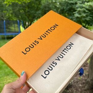 Louis Vuitton box and dust bag